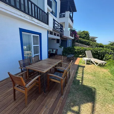 Private Terrace And Garden At Gundogan Villa Bodrum
