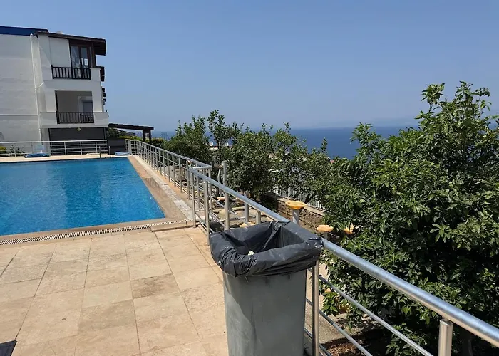 Private Terrace And Garden At Gundogan Villa Bodrum