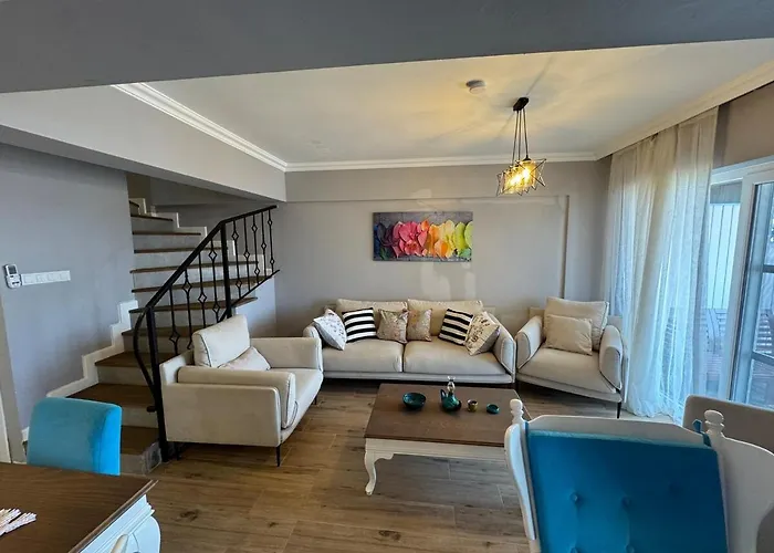 Private Terrace And Garden At Gundogan Vilă Bodrum