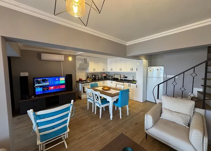 Villa Private Terrace And Garden At Gundogan