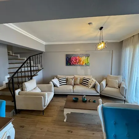 Private Terrace And Garden At Gundogan Vila Bodrum