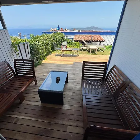 Private Terrace And Garden At Gundogan Bodrum